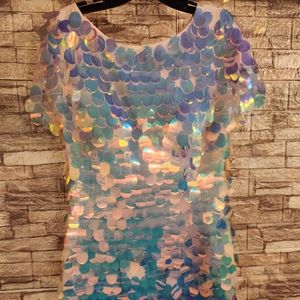 Jovani pink sequin cocktail